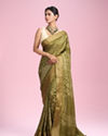 Mehandi Green Elegance Saree